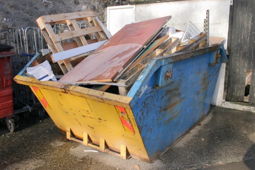 Professional flat clearance team preparing a Norbiton apartment