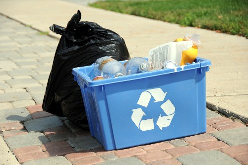 Team member handling house clearance tasks